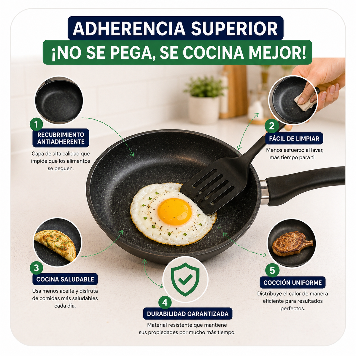 Juego de ollas y utensilios cocina